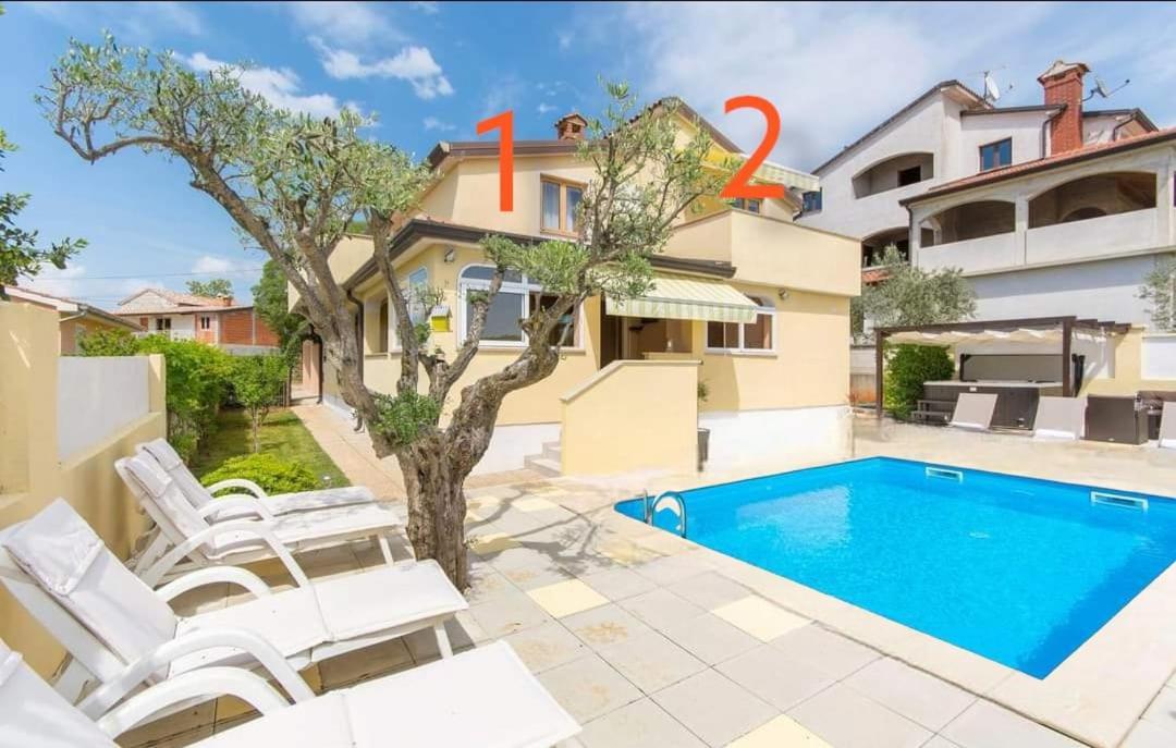 Gimy Villa&App 1 Porec Gedići Zewnętrze zdjęcie